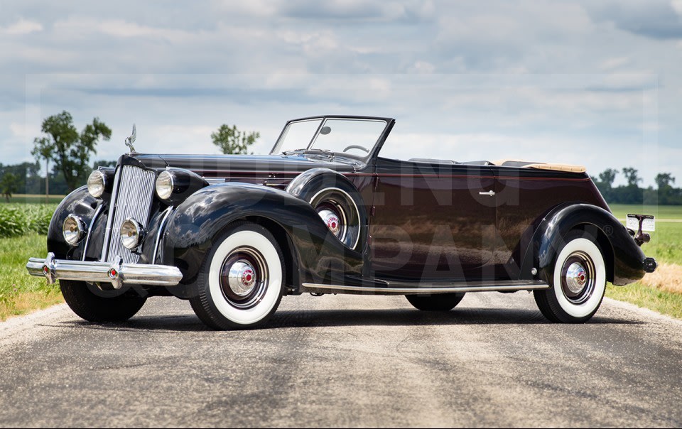 1938 Packard Twelve 1608 Convertible Victoria | Gooding Christie's